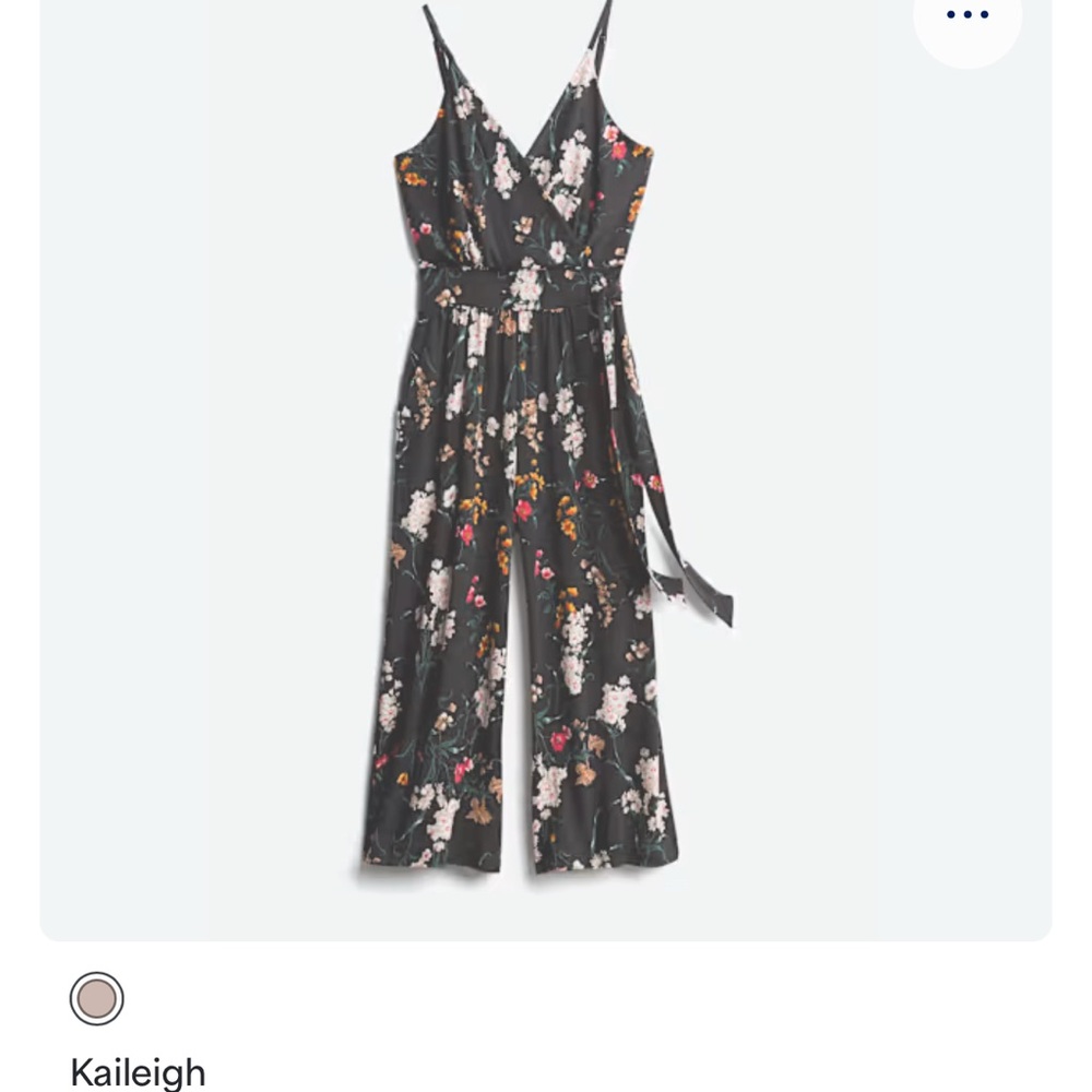 Kaileigh Elegant Black Floral Romper